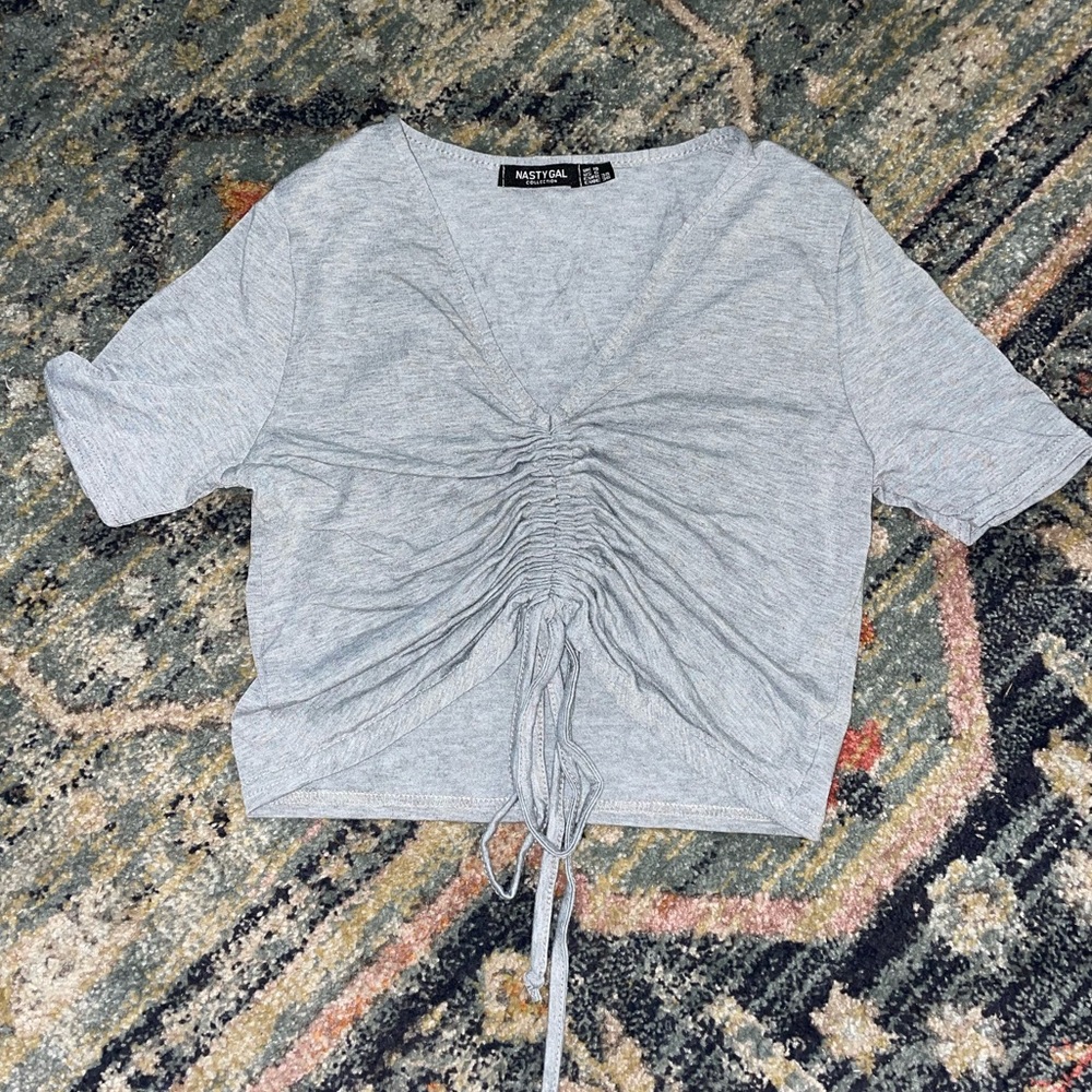 Nasty Gal • Scrunched Crop Top • US 6